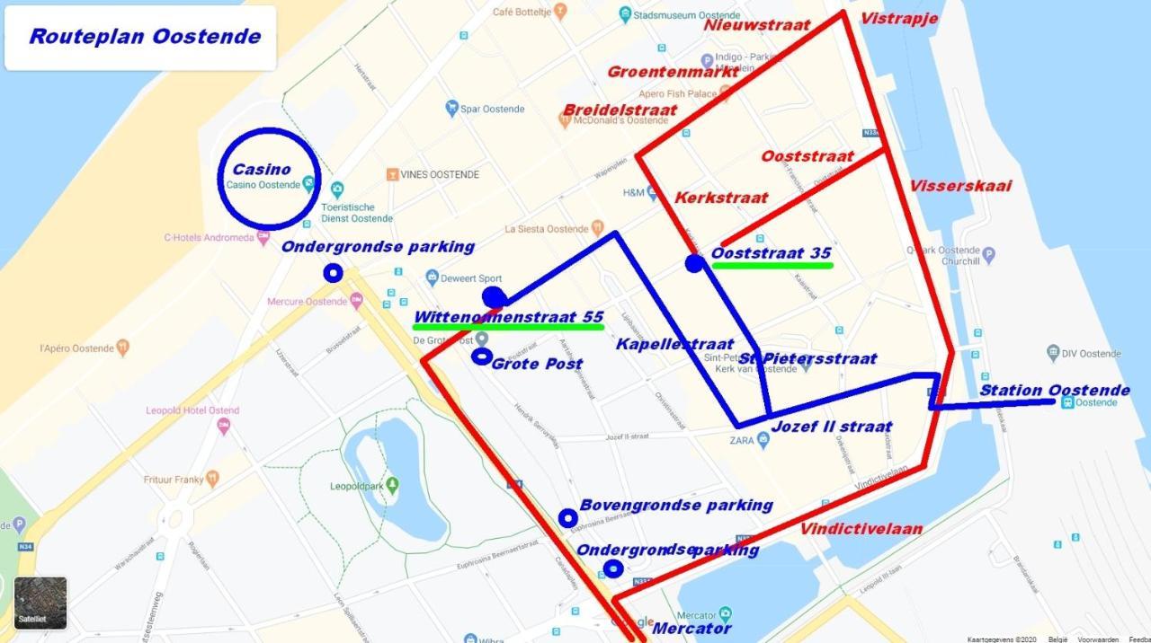 Privé-kamer Centrum Met Eigen Badkamer/wc Appartement Oostende